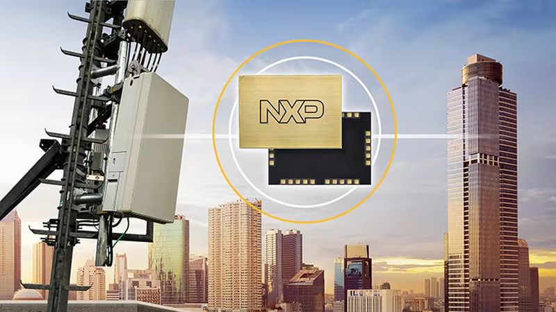 Des amplificateurs RF de NXP rendent les stations de base 5G plus légères et compactes