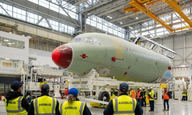 Airbus inaugure à Toulouse une nouvelle ligne d’assemblage final de la famille A320