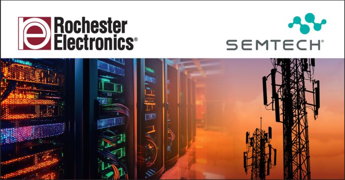 Rochester Electronics propose les composants analogiques et mixtes de Semtech