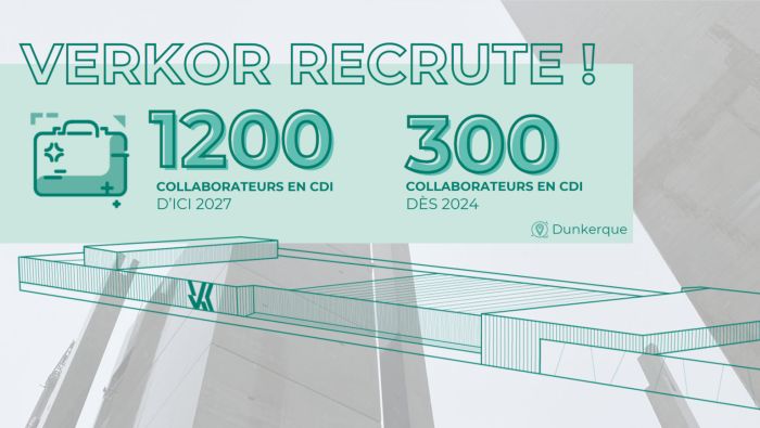 Gigafactory de batteries : Verkor lance sa campagne de recrutement de 1200 collaborateurs