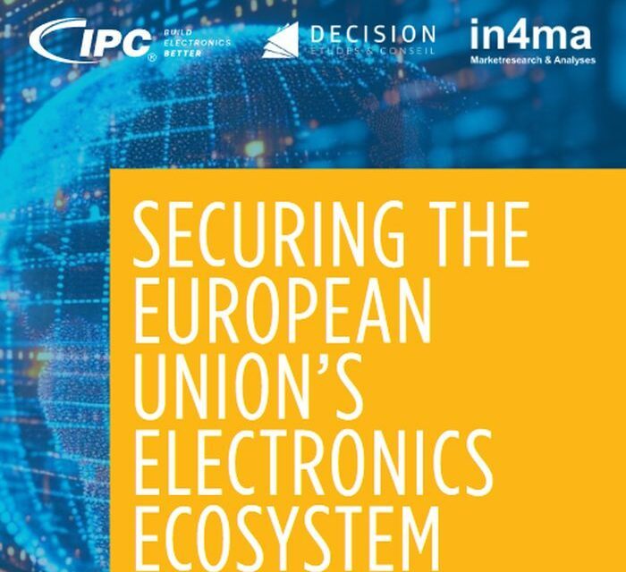 L’IPC exhorte l’Europe à enrayer le déclin de sa production électronique