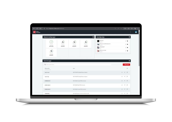 Würth Elektronik lance une nouvelle plateforme client en ligne