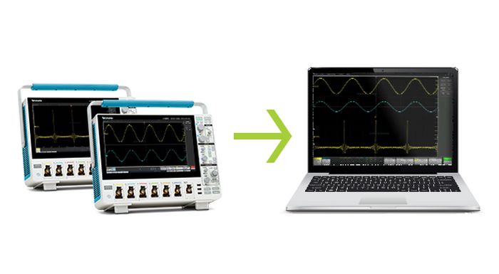 Tektronix accélère le transfert de données des instruments de mesure