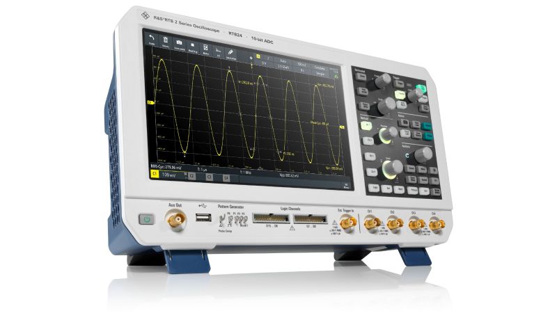 Rohde & Schwarz fait évoluer ses oscilloscopes d’entrée de gamme