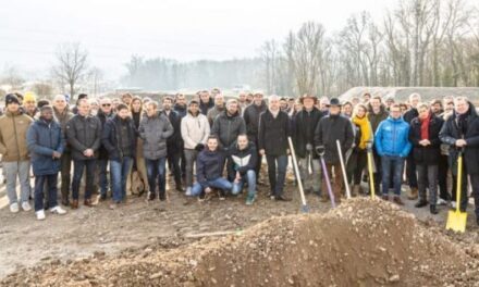 Merck pose la première pierre de la future usine d’Unity-SC à Saint-Ismier