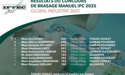 L’Iftec dévoile les lauréats du concours de brasage manuel 2025