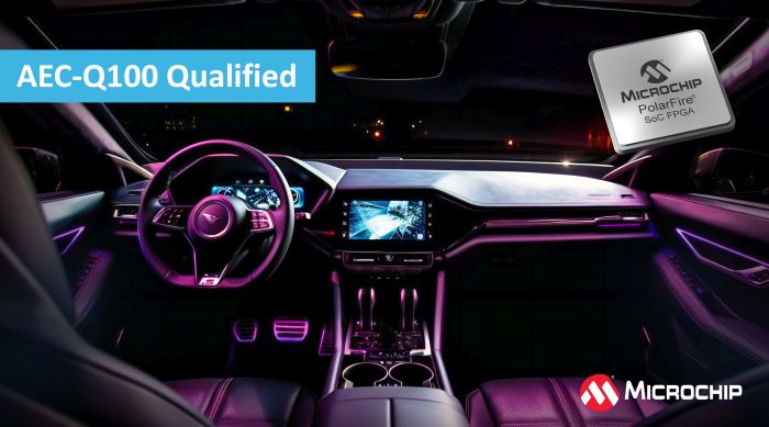Les FPGA PolarFire de Microchip obtiennent la qualification AEC-Q100
