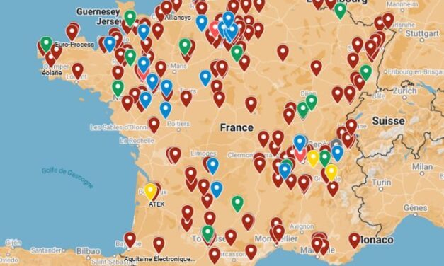 Zentek dévoile une carte de France de la sous-traitance électronique