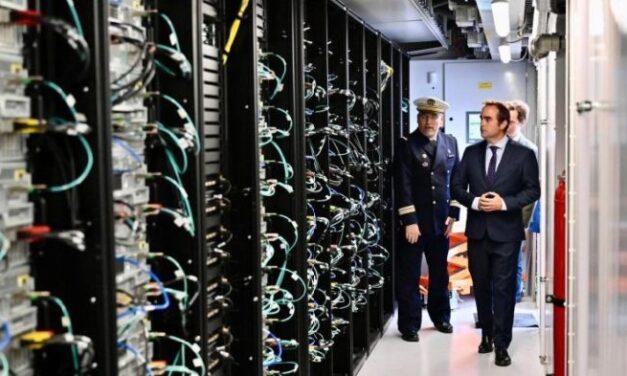 Sébastien Lecornu inaugure le plus puissant supercalculateur classifié dédié à l’IA en Europe