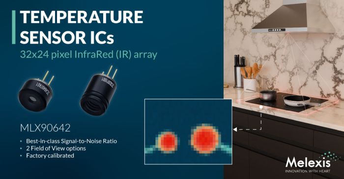 Melexis améliore la précision de ses capteurs thermographiques tout en maîtrisant leur coût