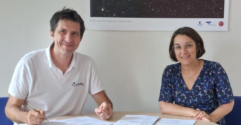Le CNES et Univity signent un contrat de 31 M€ pour accélérer la 5G spatiale made in France