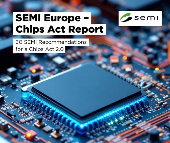 Semi Europe publie 30 recommandations pour la prochaine loi européenne sur les puces