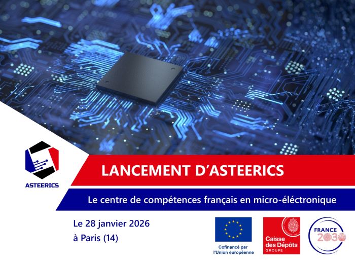 Lancement d’un centre de compétences français en micro-électronique
