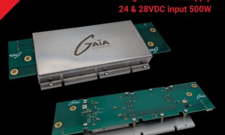 Gaïa Converter commercialise des cartes d’alimentation 500 W pour environnements difficiles