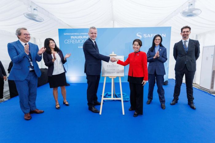 Safran inaugure à Singapour un site dédié aux systèmes électriques aéronautiques