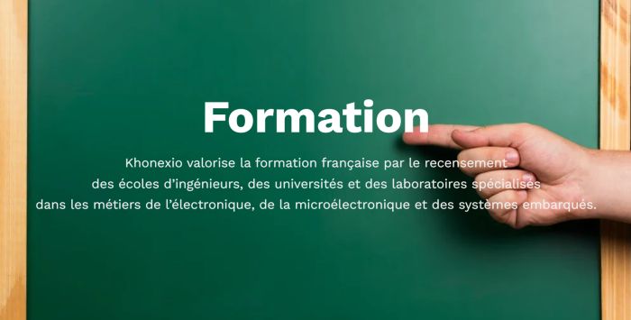 Khonexio met à jour la liste des écoles d’ingénieurs et universités en électronique