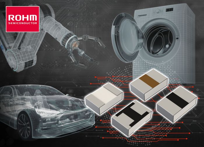 Rohm dope ses résistances shunt miniatures