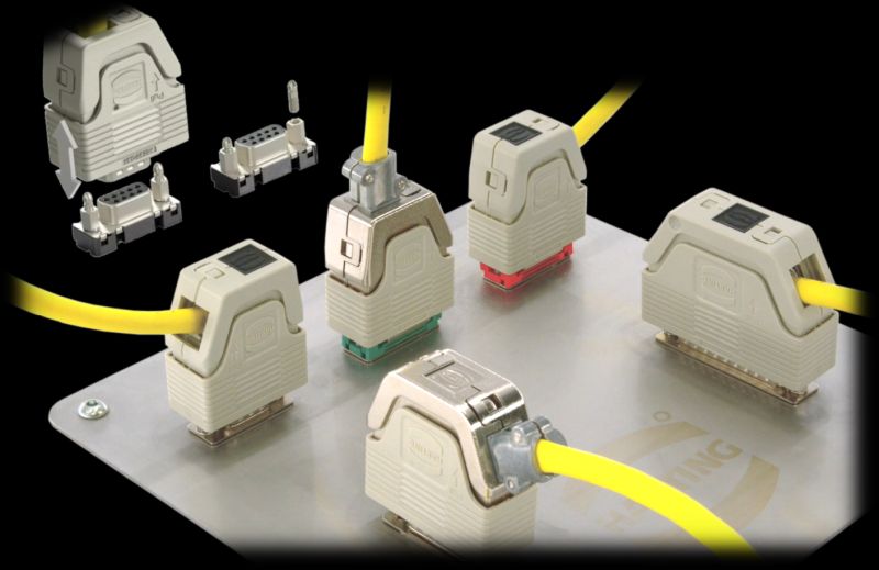 Harting modernise les connecteurs Sub-D avec le verrouillage PushPull