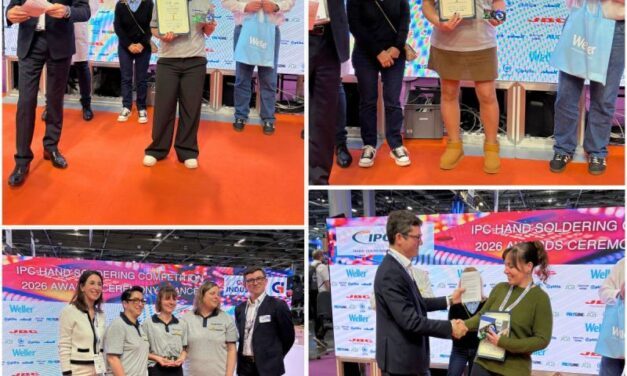 Concours IPC 2026 : l’excellence du brasage manuel et du câblage mise à l’honneur