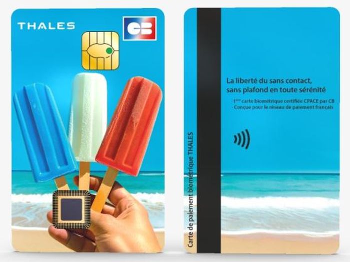 Thales lance la première carte biométrique agréée par le réseau CB en France