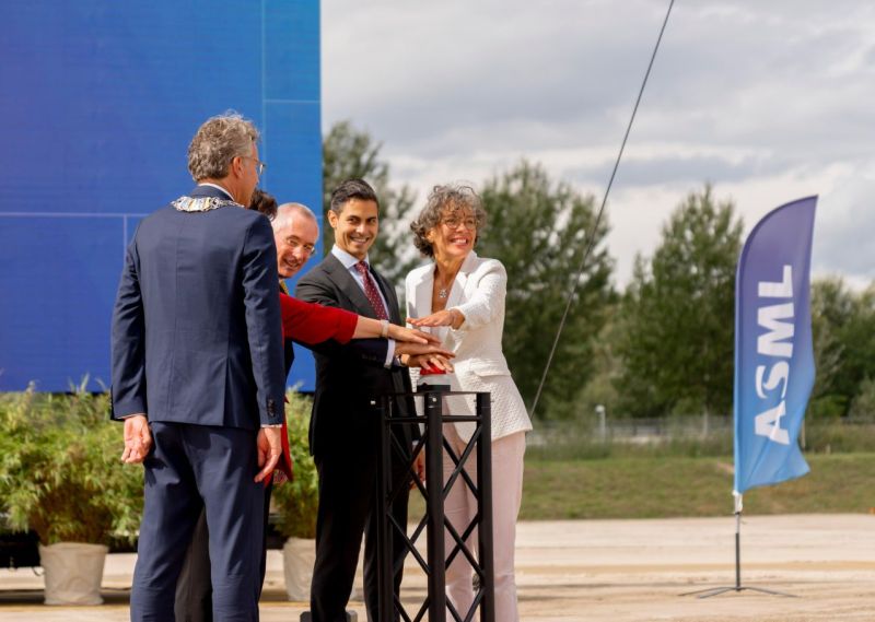 ASML débute la construction d&rsquo;une nouvelle usine à Eindhoven