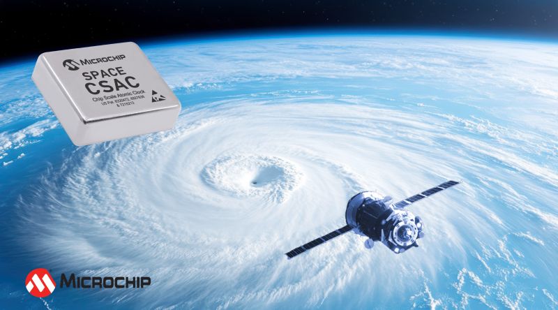 Microchip dévoile une horloge atomique compacte pour le New Space
