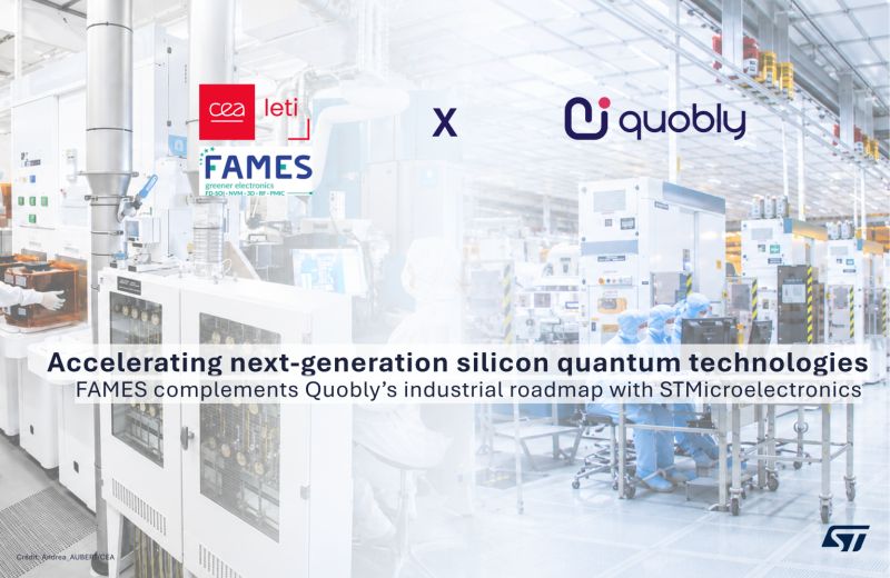 Quobly et le CEA Leti accélèrent le développement du quantique sur silicium