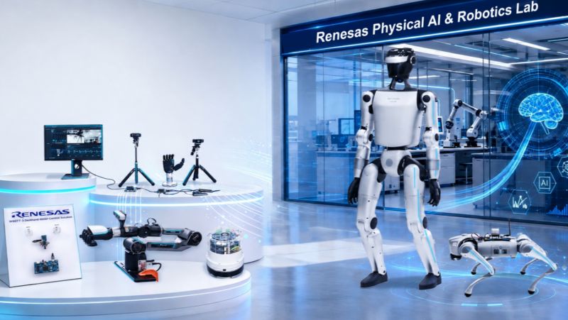 Renesas ouvre un laboratoire dédié à l&rsquo;IA physique et à la robotique à Pékin
