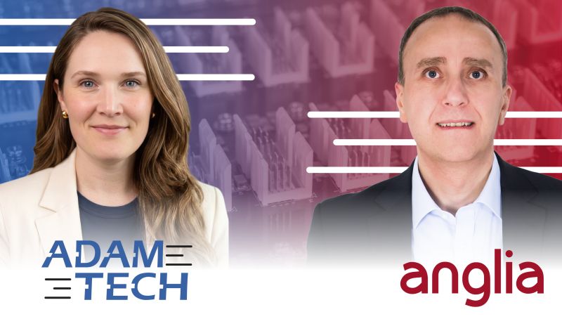 Anglia distribue Adam Tech en Europe